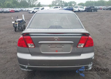 2005 Honda Civic Ex z USA, uszkodzony, nr VIN 2HGES26715H610770